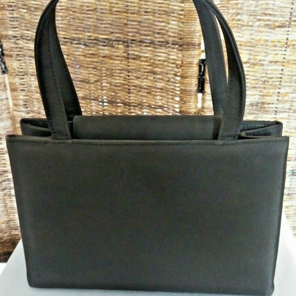 Black Nylon Handbag Purse